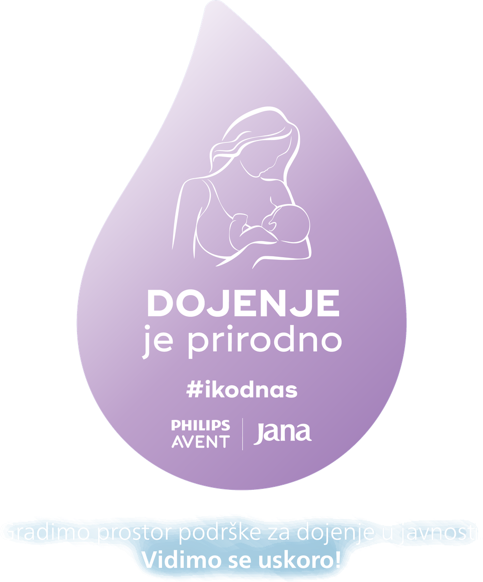 Dojenje je prirodno — #ikodnas — Philips Avent i Jana. Gradimo prostor podrške za dojenje u javnosti. Vidimo se uskoro!
